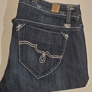 Reflex Premium Jeans- Deep Blue Faded wash Jeans